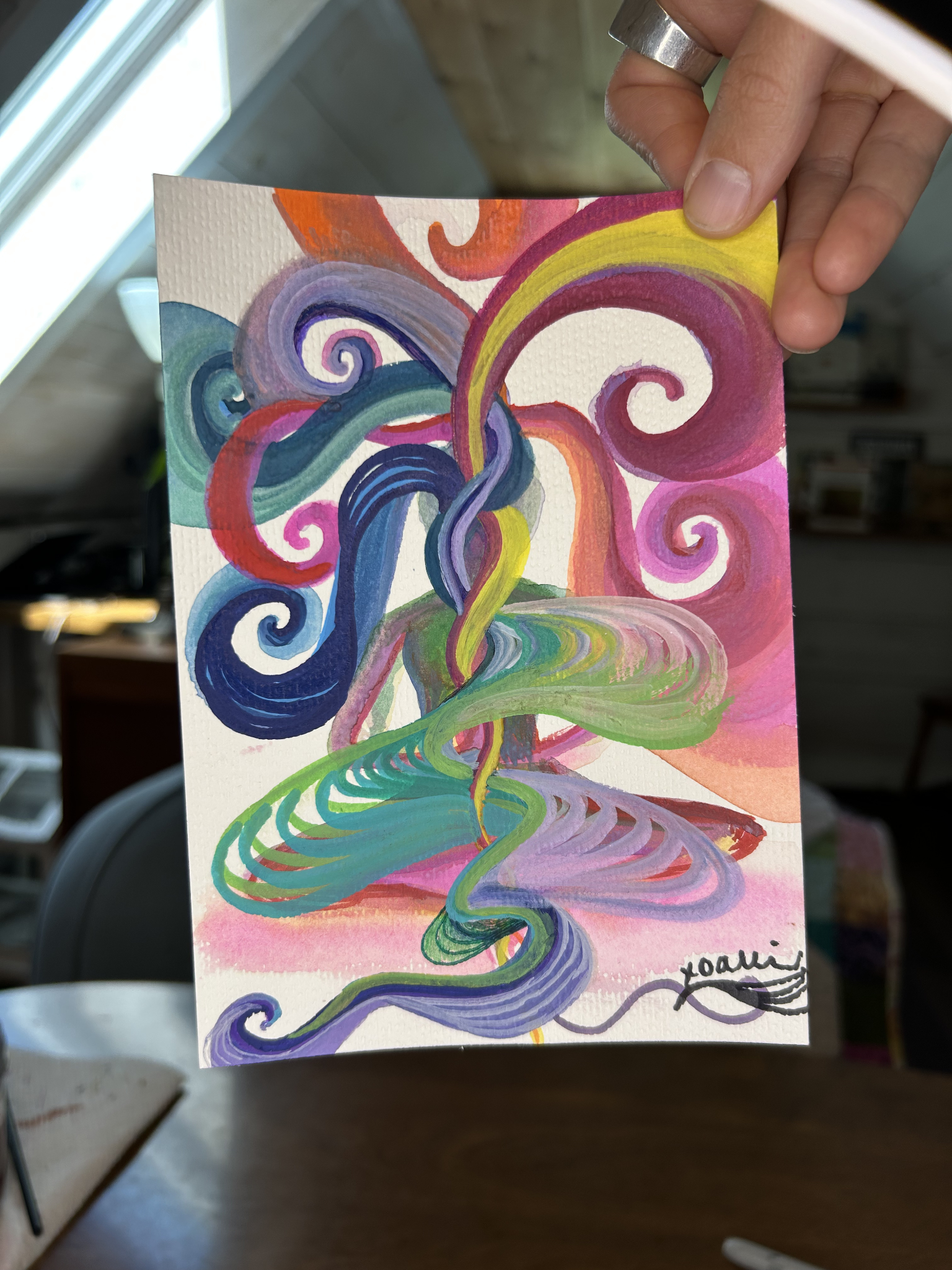 forever is composed of nows marker artwork